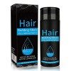 Aliver Fibres Capillaires Noires Avec Applicateur en Spray, Traitement de la Perte de Cheveux Pour Homme et Femme, épaississe