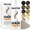 Maxter Fibre Capillaire - Cache Instantanément le Manque de Cheveux - Poudre de Microfibre de Coton 100% Naturel pour Hommes 