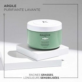 Kérastase, Spécifique, Argile Crème Équilibrante, Lavante & Purifiante, Pour Racines Grasses & Longueurs Sensibilisées, 250 m