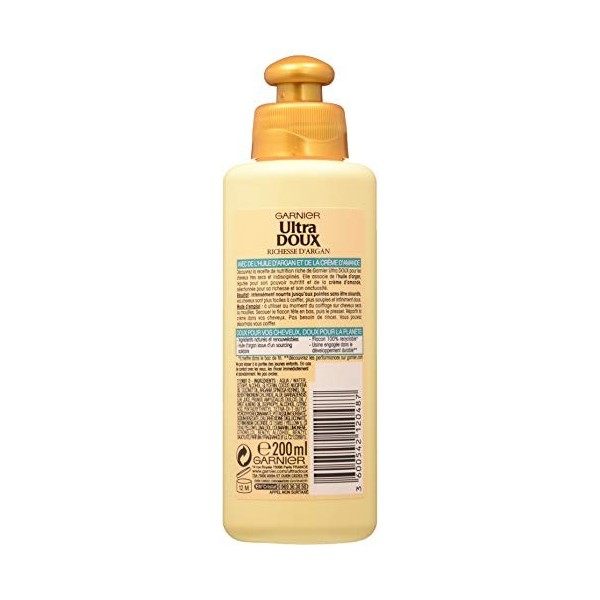 Garnier Ultra Doux Baume Coiffant Protecteur Richesse dArgan - 200 ml