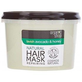 Organic Shop Réparateur Masque Capillaire Bio Avocat/Miel