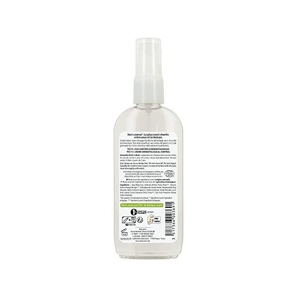 Natessance - Lotion Démêlante Capillaire - Pomme Grenade - Certifié Cosmebio - Flacon de 150 ml