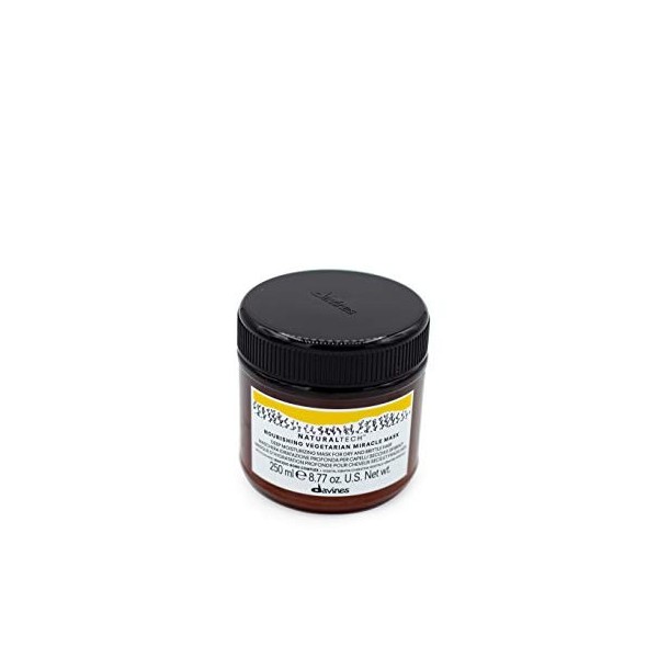 Davines NOURISHING vegetarian miracle mask - masque dhydratation profonde pour cheveux secs et fragilises