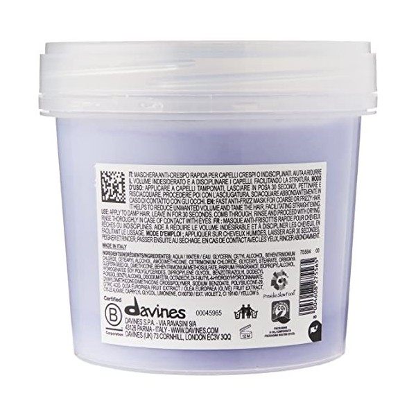 Davines Essential Haircare Love Smoothing Instant Mask 250 ml