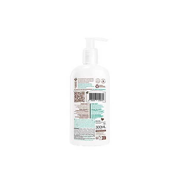 ENERGIE FRUIT | Masque + Démêlant Cacao | Beurre & Poudre de Cacao | Cheveux Frisés à Crépus | Vegan | 300ml