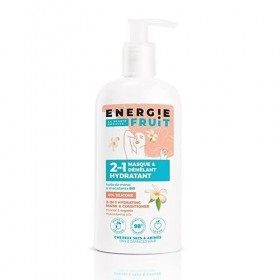 Energie Fruit - Masque 2 En 1 Monoi Et Huile De Macadamia Cheveux Abimes 300Ml - le Lot De 3