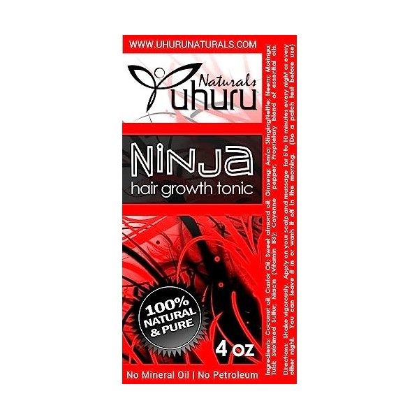 Uhuru Naturals Nos meilleures ventes, efficace, rapide croissance à long cheveux naturels produits et remède naturel pour la 