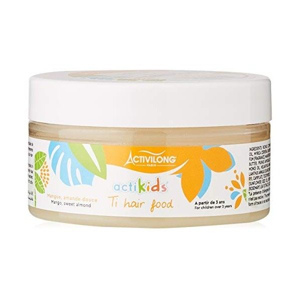 Activilong Actikids Ti Hair Food Soin Pour Cheveux À La Mangue/Lamande Douce 100 Ml