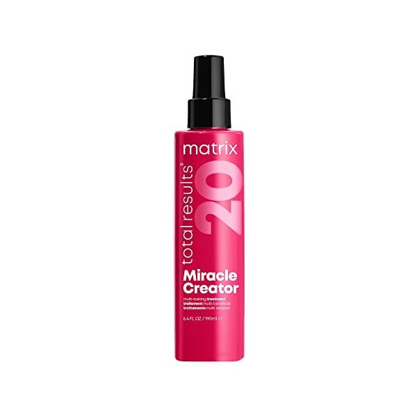 Matrix, Soin Spray Multi-Bénéfices Sans Rinçage, Revitalisant et Thermo Protecteur, 20 Bénéfices, Miracle Creator, 190ml