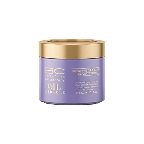 Schwarzkopf Masque BC Oil Miracle à lhuile de figue de barbary contenance : 150 ml