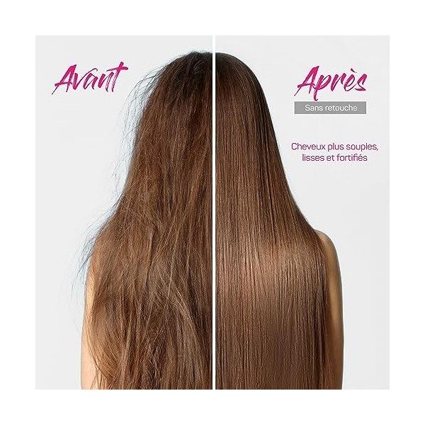 B-TO Capillaire Professionnel Revitalisant, Reconstructeur pour Cheveux Déshydratés & Ternes, Sans Sulfate Parabènes Formol,