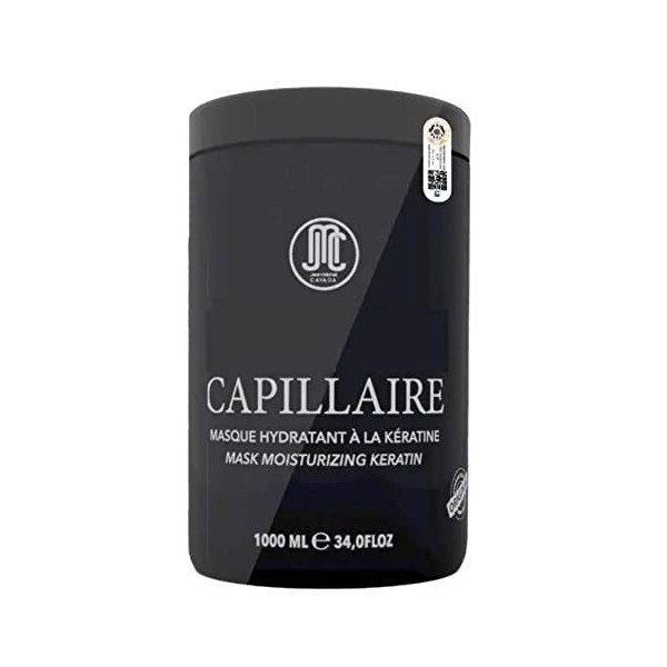 Masque Jean Michel Capillaire hydratant à base dacide hyaluronique 1000ml compatible avec tout les cheveux Authentique