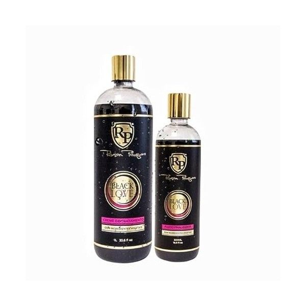 Kit Lissage brésilien à la protéine Black Love Robson Peluquero 1 L