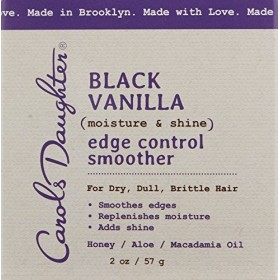 Carols Daughter, Black Vanilla, Gel Fixant Hydratant, pour cheveux secs, ternes, et cassants, 2.0 oz / 57 g