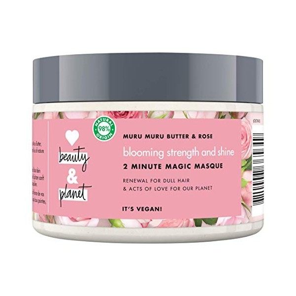 LOVE BEAUTY AND PLANET Masque Cheveux Eclosion de Couleur 300 ml - Lot de 3