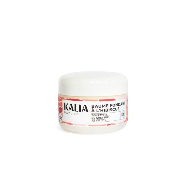 Kalia Nature - Baume Fondant à lHibiscus - Soin riche sans rinçage - 100 ml