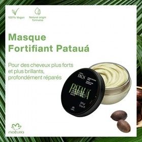 NATURA - Masque Soin Fortifiant Ekos Pataua - Pour Cheveux Fins et Fragiles - Fortifie et Répare les Cheveux, Protège contre 