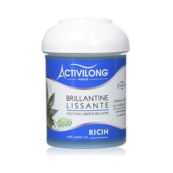 Activilong Brillantine Lissante Ricin Argile Coiffante 125 ml