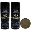 Poudre Densifiante Cheveux Salvathor Duran 2x25g 50g Total - Poudre Cheveux - Fibre Capillaire 50 g - Poudre Densifiante po