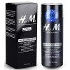 YFFECLEC Poudre Cheveux,Poudre Densifiante Cheveux Volume Cheveuxpour Calvitie Homme Hair Building Fibers（Blanc）