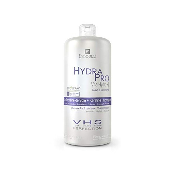 Fauvert Professionnel - VHSP Soin Vita Hydro 4 Protéine de Soie + Kératine Hydrolysée - 1L