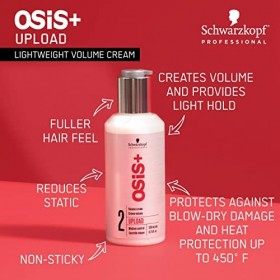 Schwarzkopf - Osis - Soin Du Cheveu - Upload Volume Cream - Coiffure 200ml