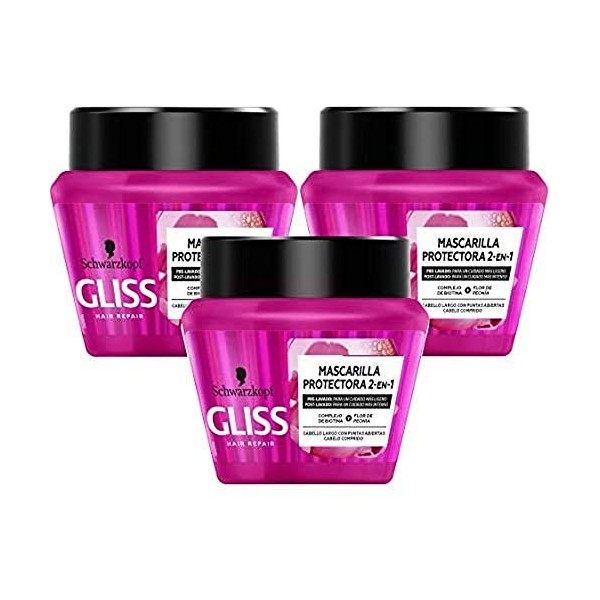 Schwarzkopf Mascaras pour Cheveux - Lot de 3