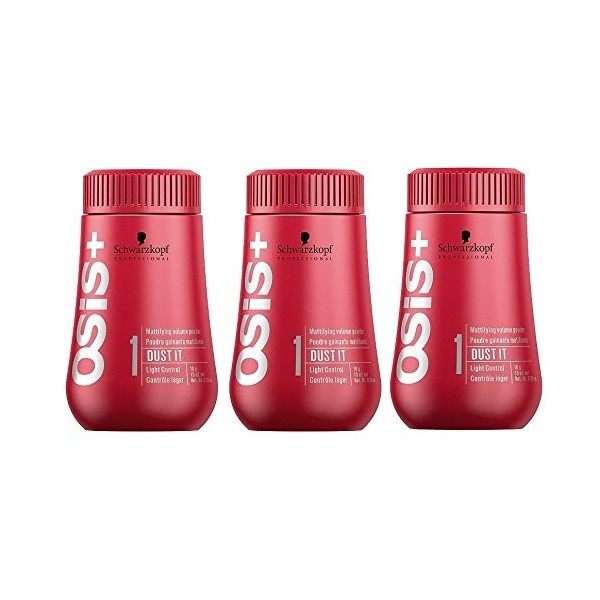 Schwarzkopf Osis poussière Il Poudre 10 ml X 3 + cadeau