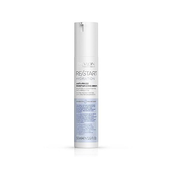 REVLON PROFESSIONAL Restart HYDRATATION Gouttes Hydratantes Anti Frisottis 50 ml 1 Unité