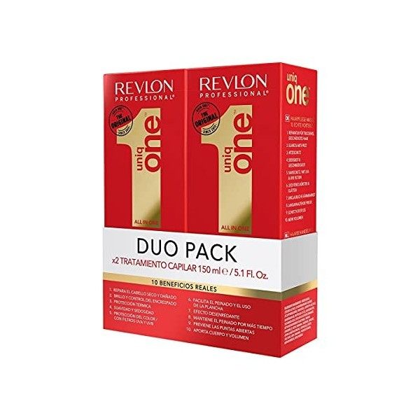 REVLON UNIQ One Original Duo Pack, 150 ml Lot de 2 , 300