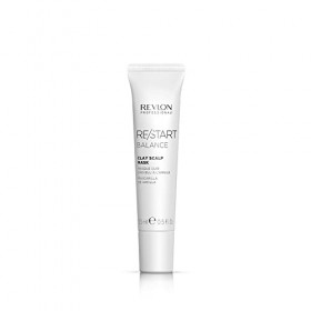 REVLON PROFESSIONAL Restart Balance Clay Scalp Masque Cuir Chevelu à lArgile 10 x 15 ml 1 Unité