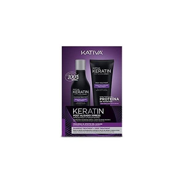 Keratin Post Alisado Express Lote 2 Pz