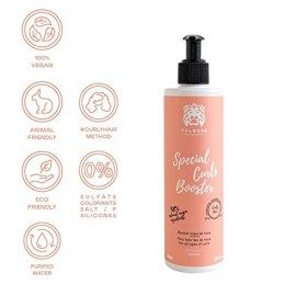 Valquer Profesional Válquer Professional Curl Booster - méthode Curly Girl pour cheveux bouclés sans sulfate sel végétaliens 