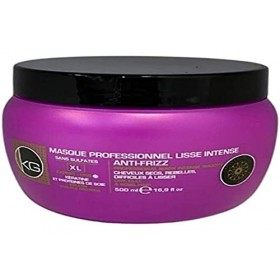 KERAGOLD PRO Masque pour Cheveux Secs/Rebelles/Difficiles à Lisser, 500 ml