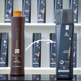 Coffee Premium All Liss 3-step Keratin Hair Treatment 1 Litre - Honma Tokyo