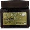 BRILLANCE NEW YORK - Masque, Soin Capillaire à l’Huile de Ricin et d’Argan Stimule la Pousse, Anti-chute - Hydrate, Nourrit, 