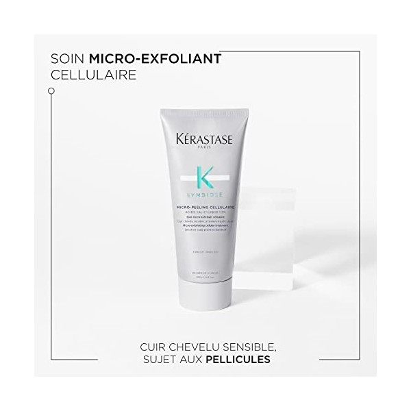 Kérastase | Symbiose, Soin Micro-Exfoliant & Purifiant Anti-Pelliculaire, Pour Cuirs Chevelus Sensibles à Tendance Pelliculai