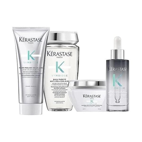 Kérastase Symbiose Pack de routine anti-pelliculaire purifiant et démêlant