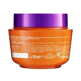 LOréal Paris Elseve Huile Extraordinaire Amla Masque Enrichi à lHuile Extra Riche dAmla pour Cheveux Très Secs/Bouclés 1 U