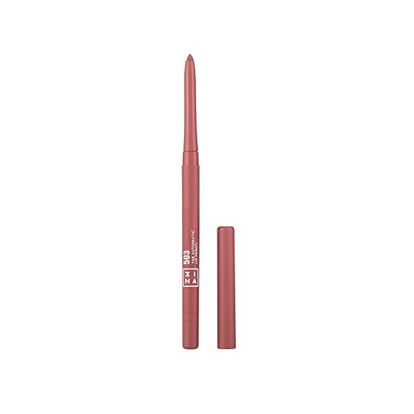 3INA MAKEUP - Vegan - The Automatic Lip Pencil 362 - Rose - Crayon Lèvres Automatique - Longue Durée - Hautement Pigmentées -