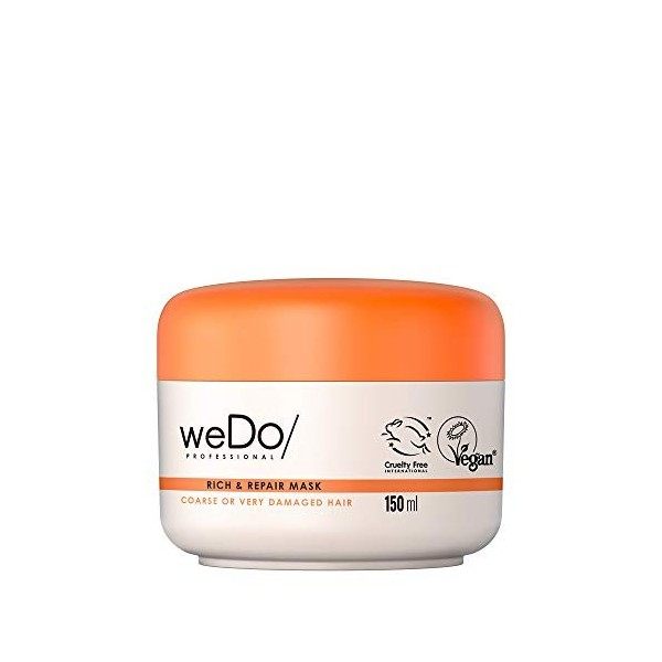 WeDo/Professional Rich & Repair Mask contre la casse des cheveux pour cheveux forts, rebelles ou trÃ