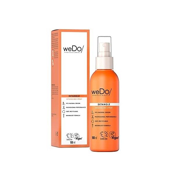 weDo/Professional Detangle Spray démêlant Leave-In pour tous les types de cheveux 100 ml