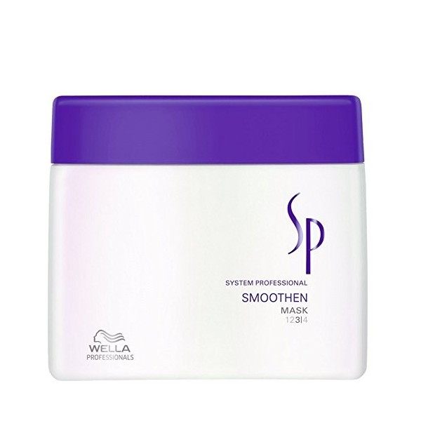 Wella Wella Sp Smoothen Masque pour cheveux ondulés 400 ml