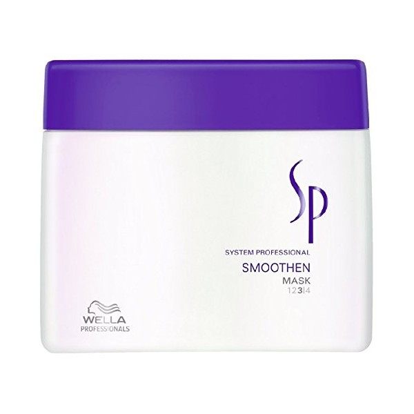 Wella Wella Sp Smoothen Masque pour cheveux ondulés 400 ml