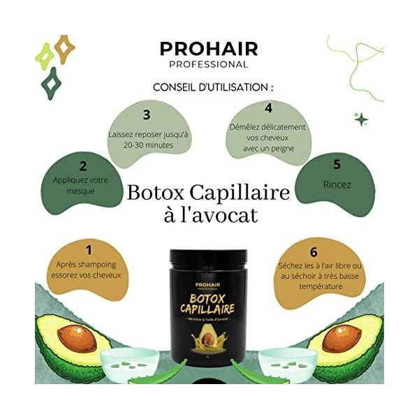 Prohair ProHair - Botox Capillaire à la Kératine & Huile dAvocat