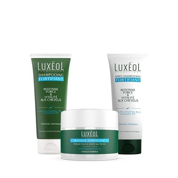 Luxéol – Pack Spécial 3 en 1 - Fortification des cheveux - Made in France