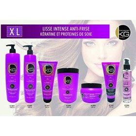 KERAGOLD PRO - THERMO CREME LISSANTE - EXPERT LISS XL- Sans Sulfates à La Keratine & Protéine de soie 250 ml