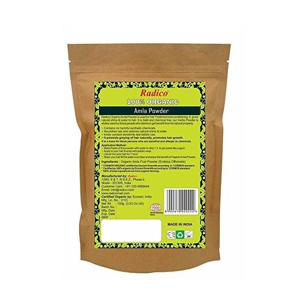 Poudre dAmla bio - 100 g