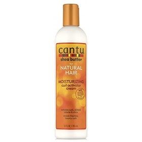 Cantu Moisturizing Curl Activator Cream 355ml, Coconut Curling Cream 340g with Leave in Conditioning Repair Cream 453g