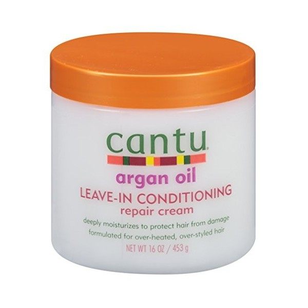 Cantu Argan Oil Leave-In Conditioning Repair Cream 16oz by Cantu